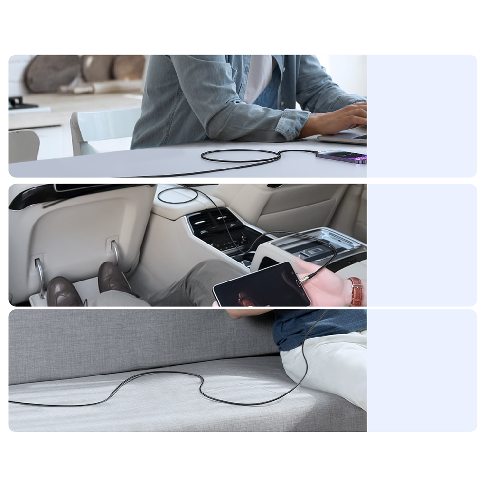 Joyroom Pioneer Series SA31-CL3 USB-C / Lightning 30W 1.2m cable - black - OUTLET_8