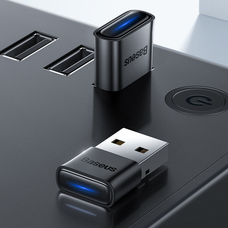 Baseus BA04 mini Bluetooth 5.0 USB adapter receiver transmitter for computer black (ZJBA000001) - OUTLET_9