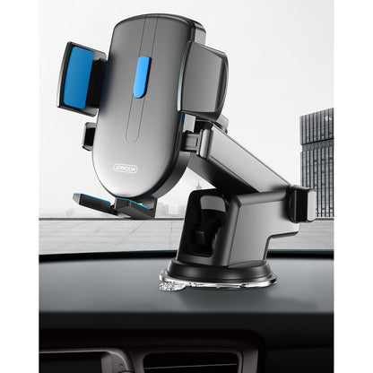 Joyroom car phone holder with telescopic extendable arm for dashboard and window black (JR-OK3) - OUTLET_1
