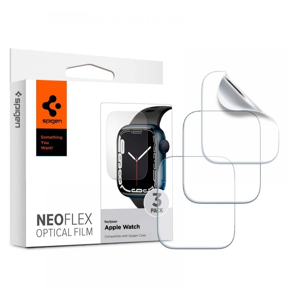 Spigen Neo Flex protective film for Apple Watch 4/5/6/7/8/SE (44/45 mm) - 3 pcs. - OUTLET_0
