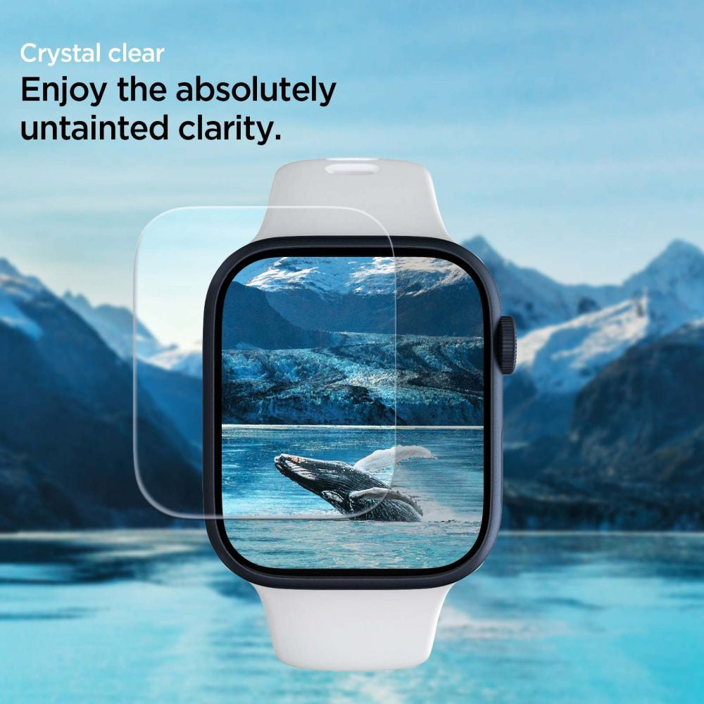 Spigen Neo Flex protective film for Apple Watch 4/5/6/7/8/SE (44/45 mm) - 3 pcs. - OUTLET_4