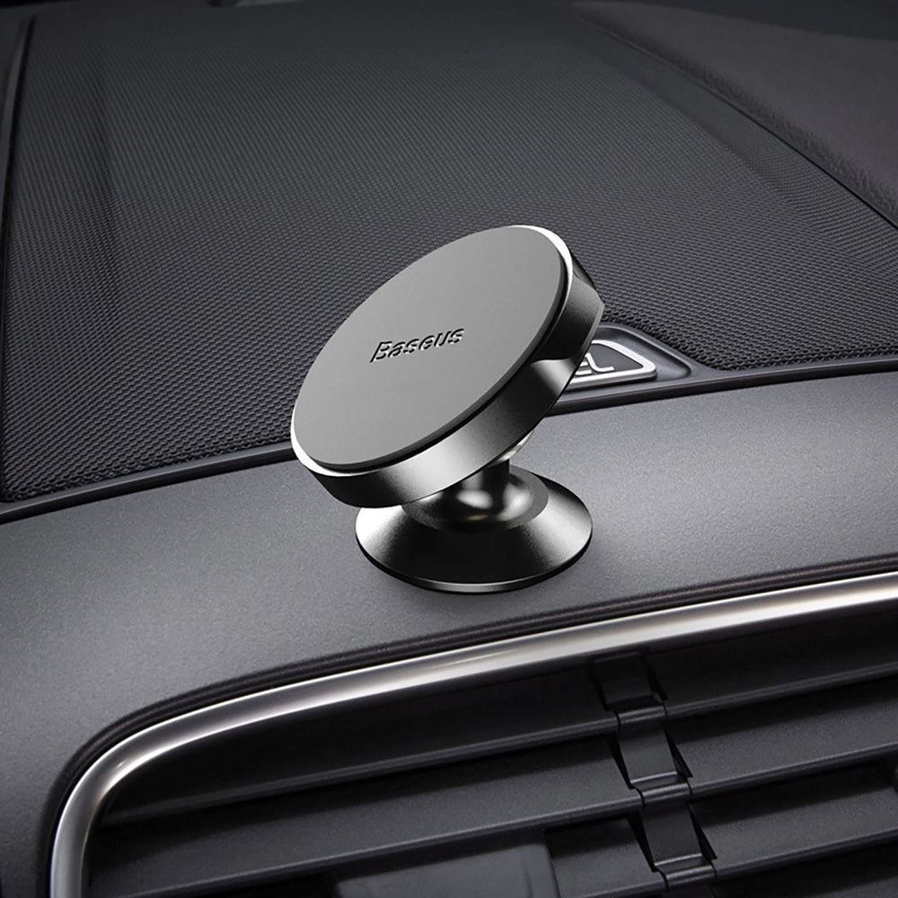 Baseus Small Ears Series SUER-B01 Magnetic Car Dashboard Mount - Black - OUTLET_10