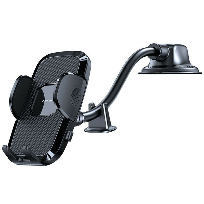 Joyroom car phone holder with flexible arm for dashboard or windshield, black (JR-ZS259) - OUTLET_0