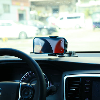 Joyroom car phone holder with flexible arm for dashboard or windshield, black (JR-ZS259) - OUTLET_7