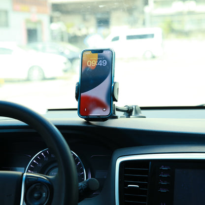 Joyroom car phone holder with flexible arm for dashboard or windshield, black (JR-ZS259) - OUTLET_8