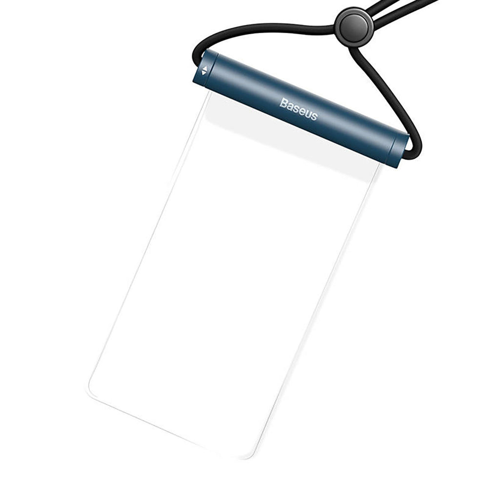 Baseus AquaGlide BS-PC030 case, waterproof IPX8, with cylindrical clasp - blue - OUTLET_0