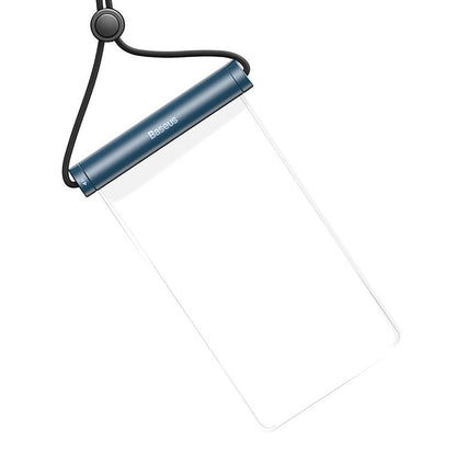 Baseus AquaGlide BS-PC030 case, waterproof IPX8, with cylindrical clasp - blue - OUTLET_2