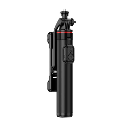 Selfie stick WC12YDS 1.3m aluminum alloy telescopic tripod with dual lamp and phone holder - black - OUTLET_11