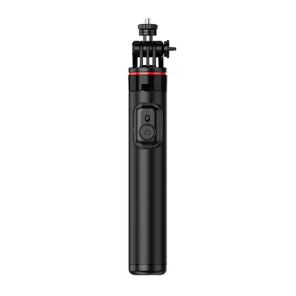 Selfie stick WC12YDS 1.3m aluminum alloy telescopic tripod with dual lamp and phone holder - black - OUTLET_4