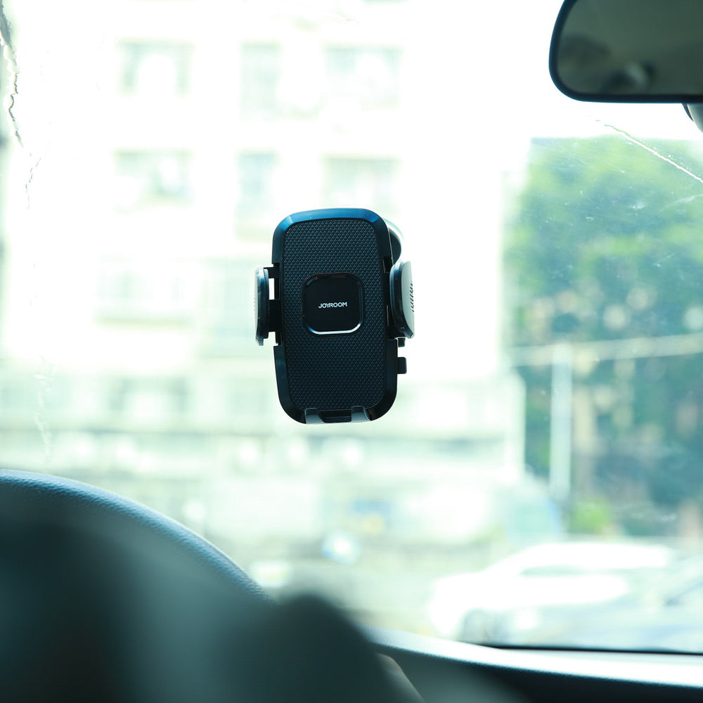 Joyroom car phone holder with telescopic extendable arm for dashboard and windshield black (JR-ZS259) - OUTLET_13