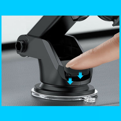 Joyroom car phone holder with telescopic extendable arm for dashboard and windshield black (JR-ZS259) - OUTLET_5