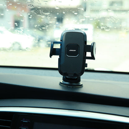 Joyroom car phone holder with telescopic extendable arm for dashboard and windshield black (JR-ZS259) - OUTLET_8