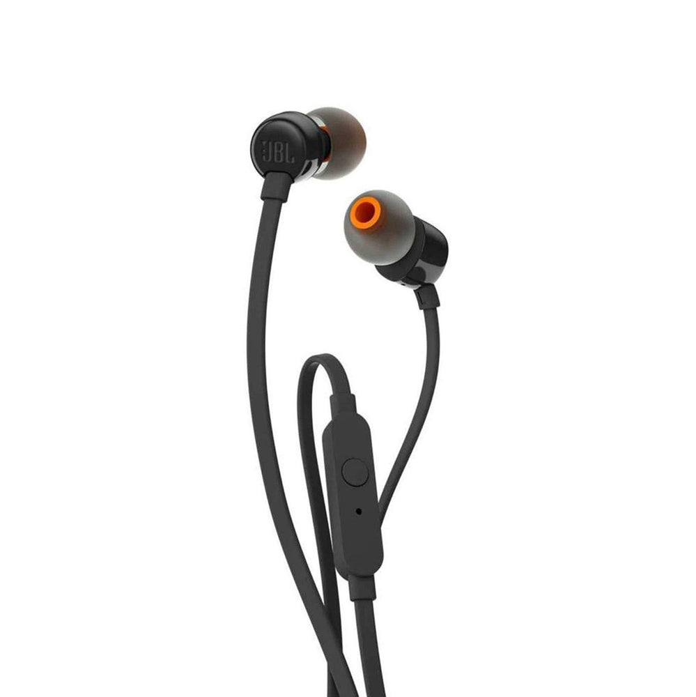 JBL Tune 110 in-ear headphones with 3.5mm mini jack and remote control - black - OUTLET_1