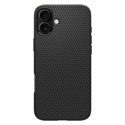Spigen Liquid Air Case for iPhone 16 Plus - Black - OUTLET_1