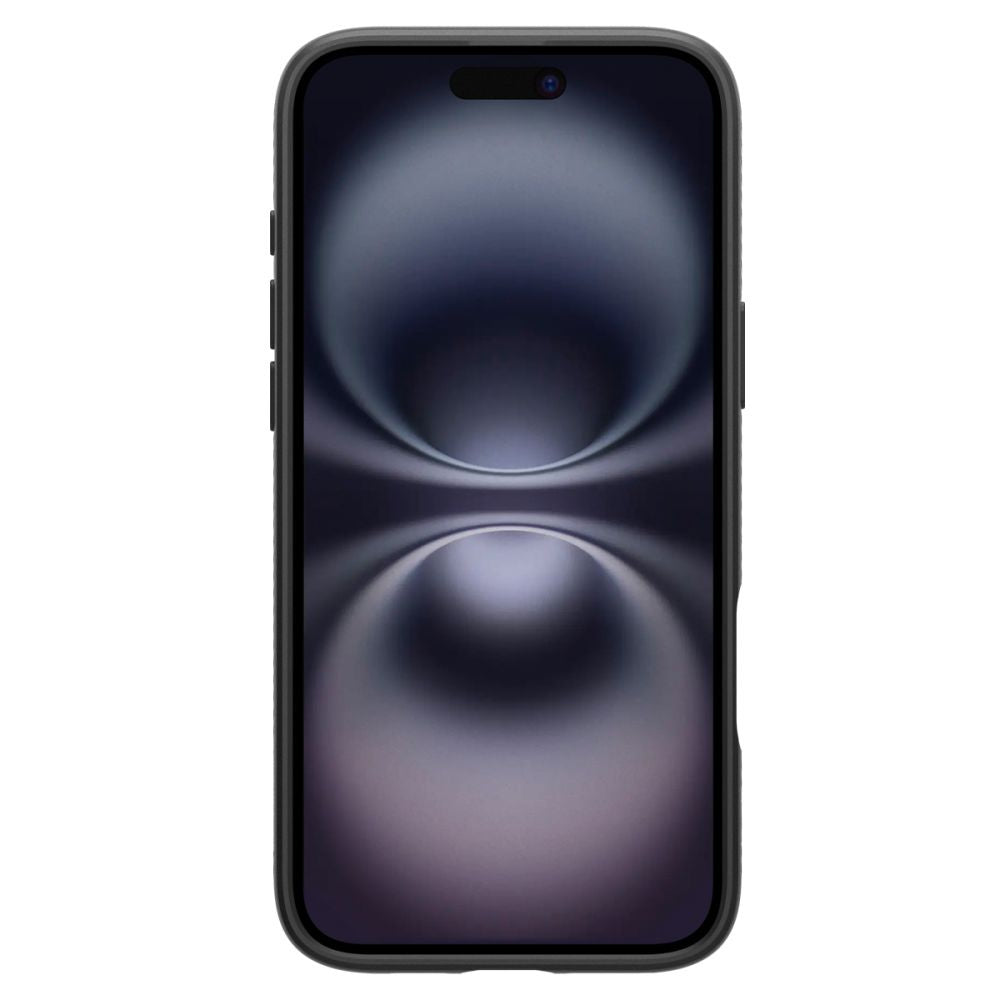 Spigen Liquid Air Case for iPhone 16 Plus - Black - OUTLET_2