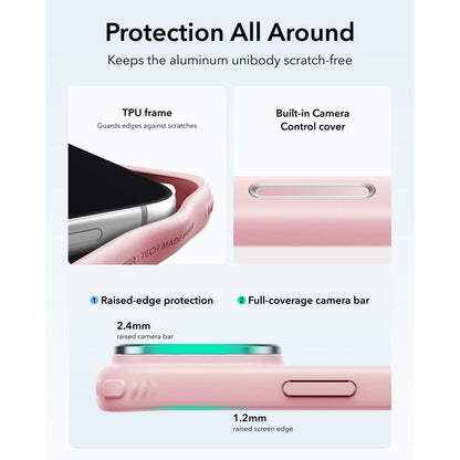 ESR Classic Hybrid Kickstand MagSafe Case for iPhone 18 Pro / 17 Pro - Matte Pink_4