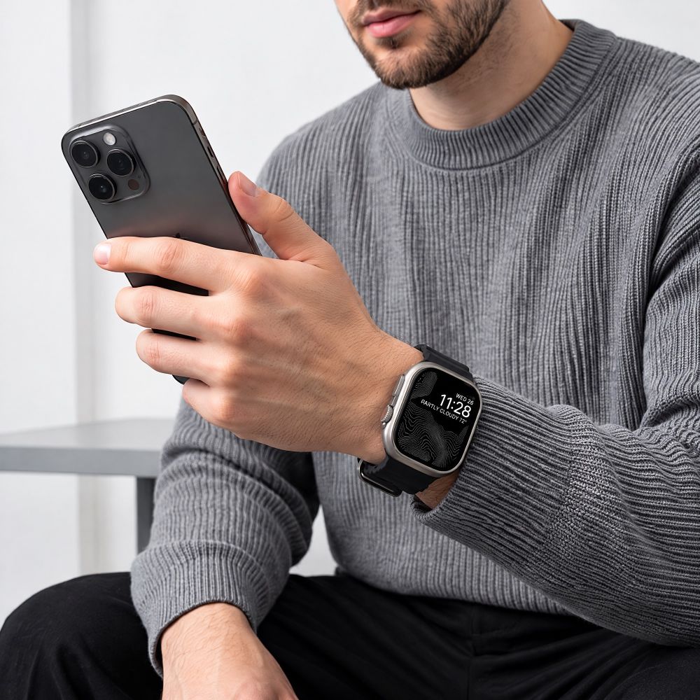Tech-Protect Motion Strap for Apple Watch 44 / 45 / 46 / 49 mm - Black_3