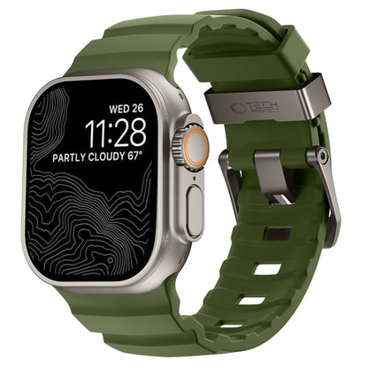 Tech-Protect Motion Strap for Apple Watch 44 / 45 / 46 / 49 mm - Green_0