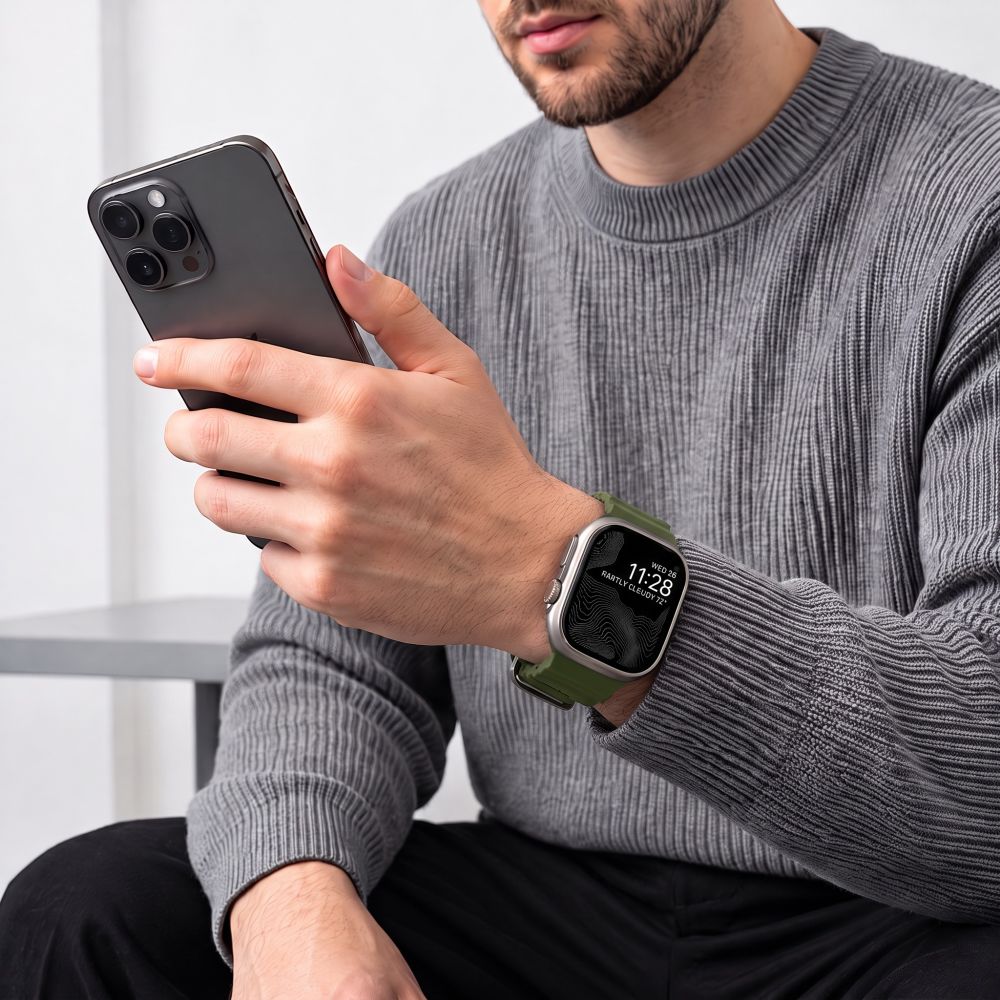 Tech-Protect Motion Strap for Apple Watch 44 / 45 / 46 / 49 mm - Green_3