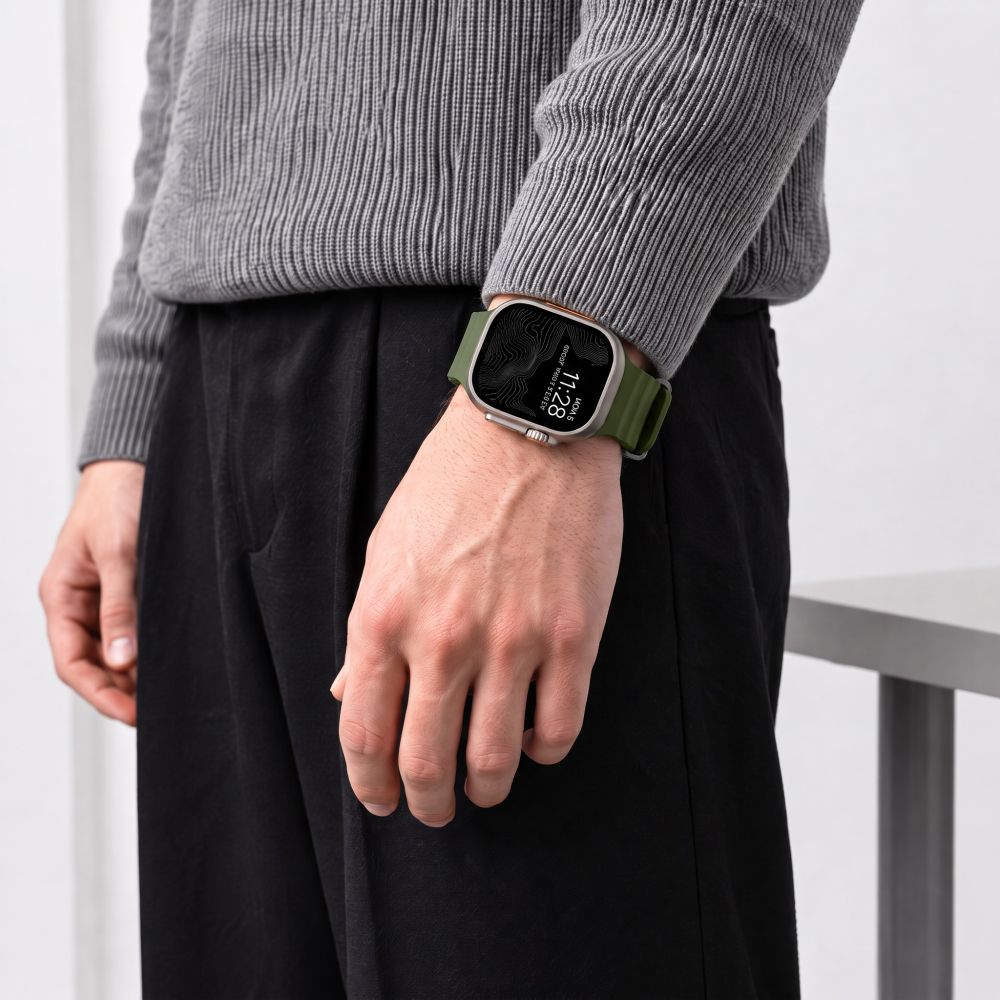Tech-Protect Motion Strap for Apple Watch 44 / 45 / 46 / 49 mm - Green_6