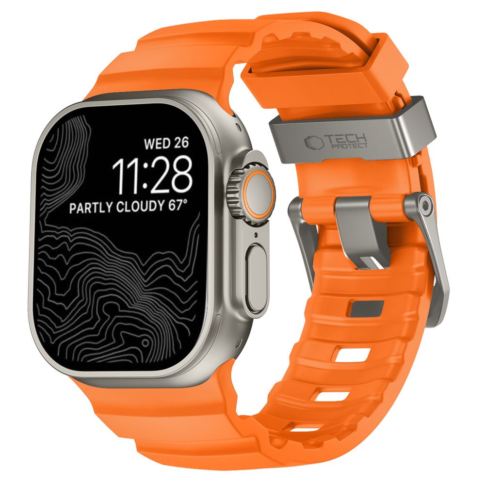 Tech-Protect Motion Strap for Apple Watch 44 / 45 / 46 / 49 mm - Orange_0