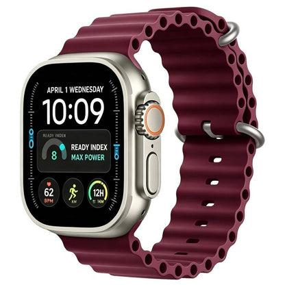 Tech-Protect Iconband Pro strap for Apple Watch 44 / 45 / 46 / 49 mm - burgundy_0