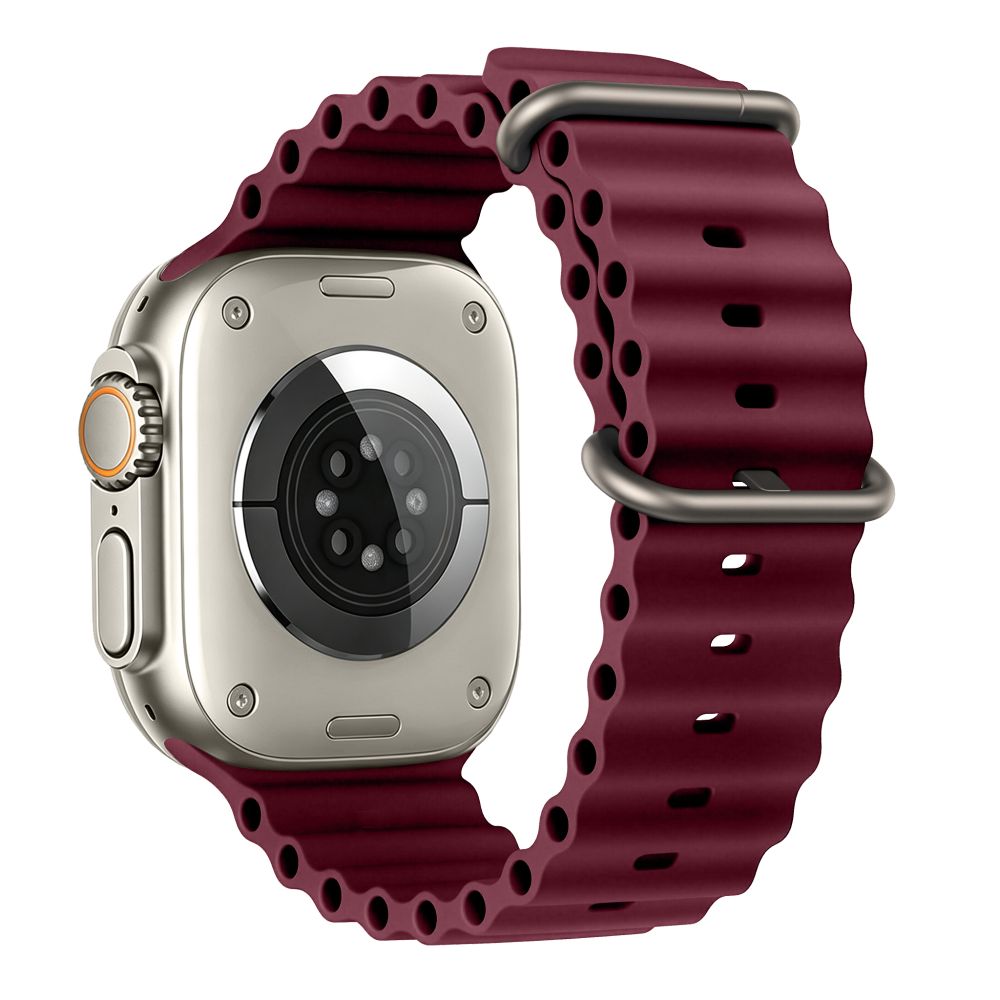 Tech-Protect Iconband Pro strap for Apple Watch 44 / 45 / 46 / 49 mm - burgundy_1