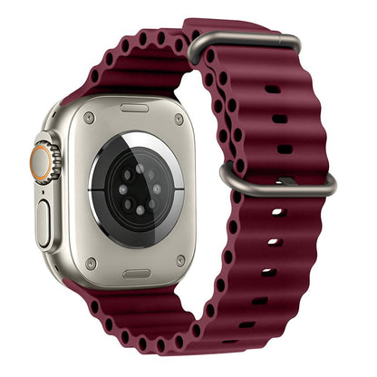 Tech-Protect Iconband Pro strap for Apple Watch 44 / 45 / 46 / 49 mm - burgundy_1