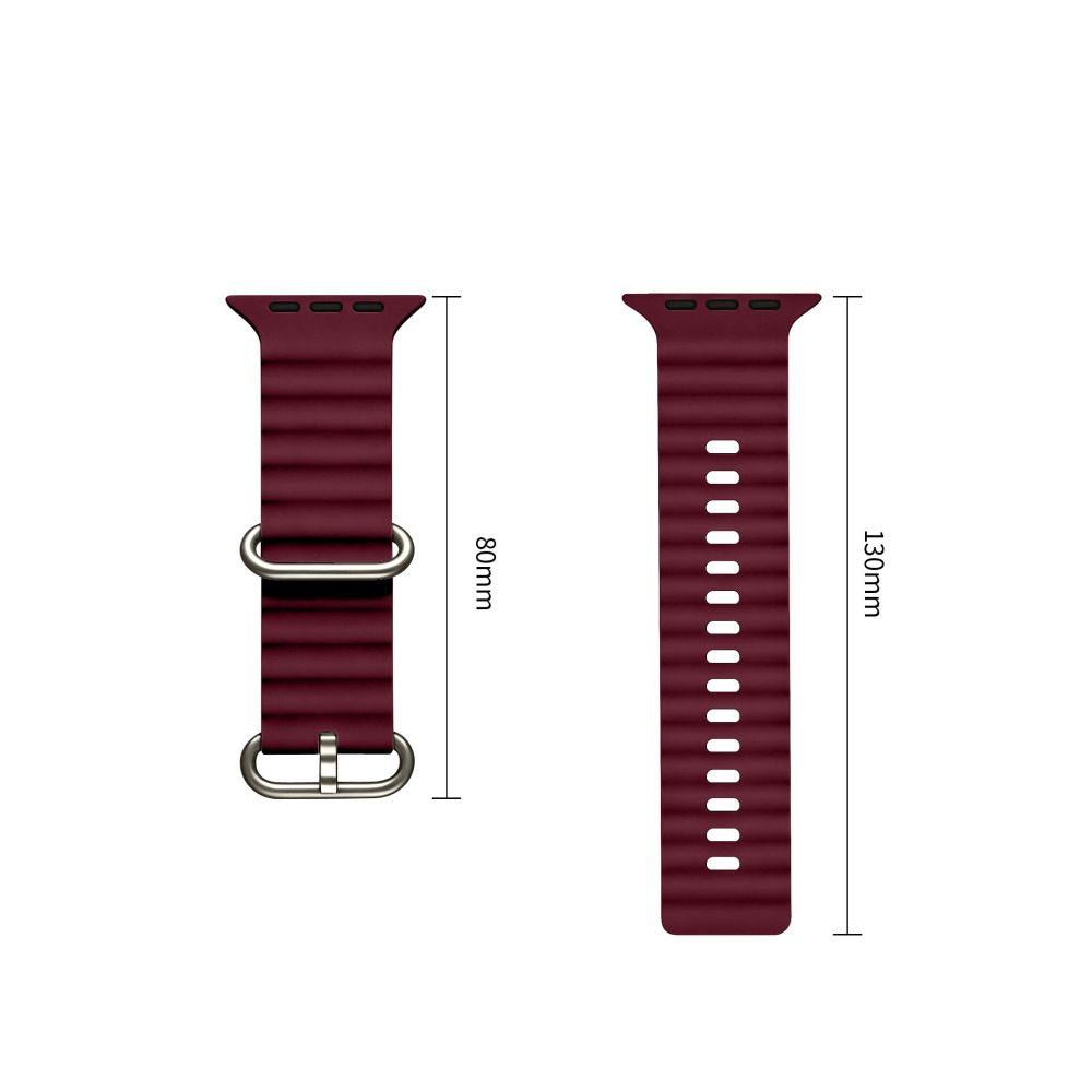 Tech-Protect Iconband Pro strap for Apple Watch 44 / 45 / 46 / 49 mm - burgundy_2