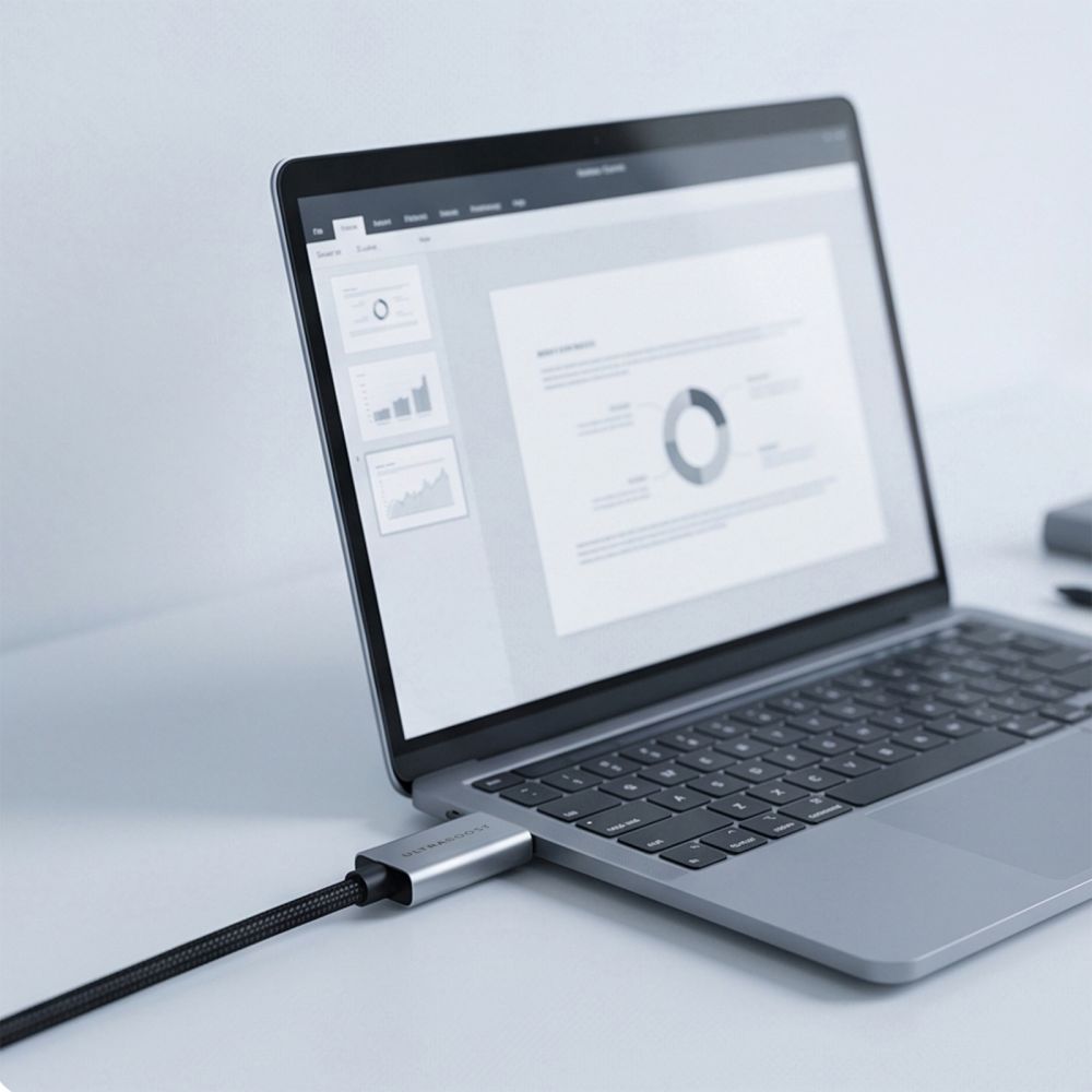 Tech-Protect UltraBoost USB-C HDMI 2.1 60HZ Video Cable 300 cm - Gray_9