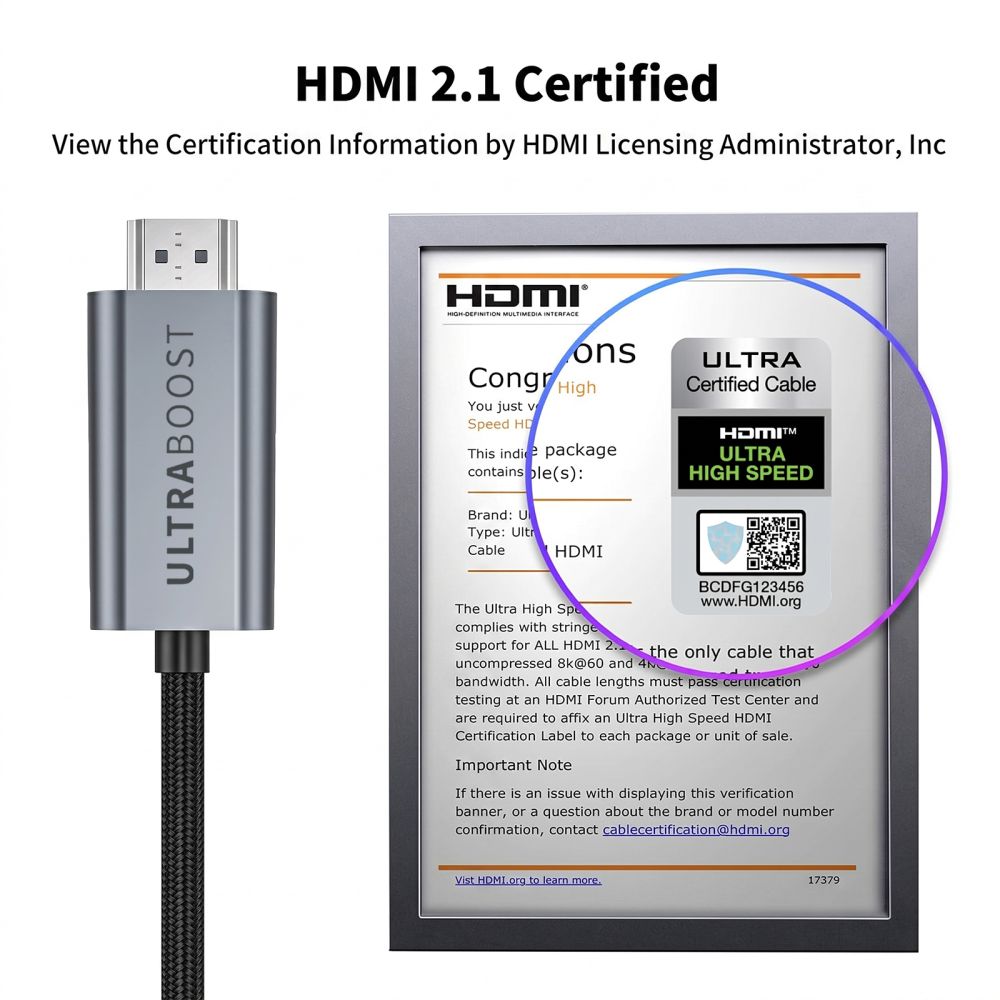 Tech-Protect UltraBoost USB-C HDMI 2.1 60HZ Video Cable 300 cm - Gray_4
