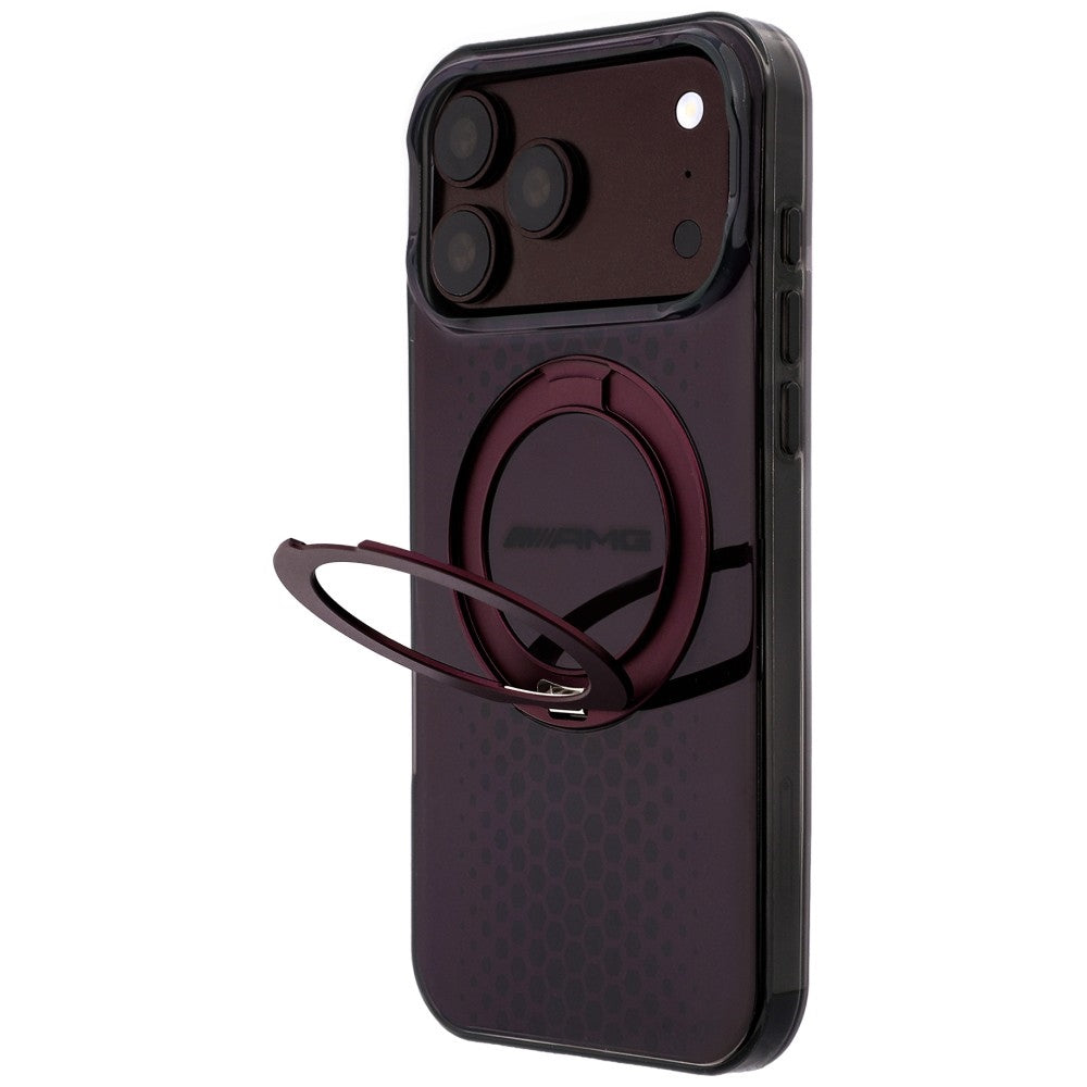 Mercedes AMG IML Double Layer Urban Line with Ring Stand MagSafe case for iPhone 18 Pro Max / 17 Pro Max - burgundy_1
