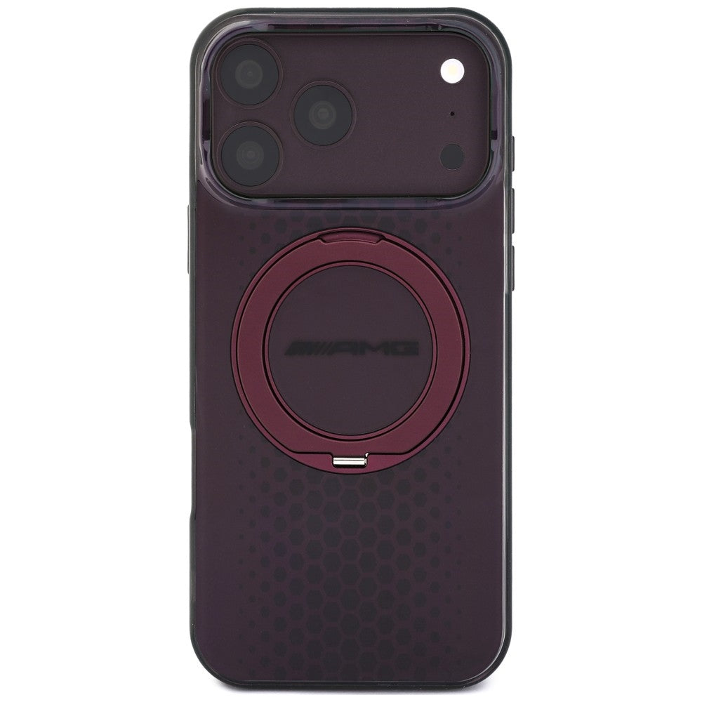 Mercedes AMG IML Double Layer Urban Line with Ring Stand MagSafe case for iPhone 18 Pro Max / 17 Pro Max - burgundy_2