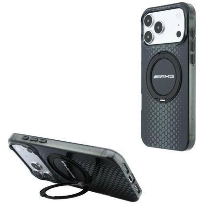 Mercedes AMG IML Double Layer Urban Line with Ring Stand MagSafe Case for iPhone 18 Pro Max / 17 Pro Max - Black_0