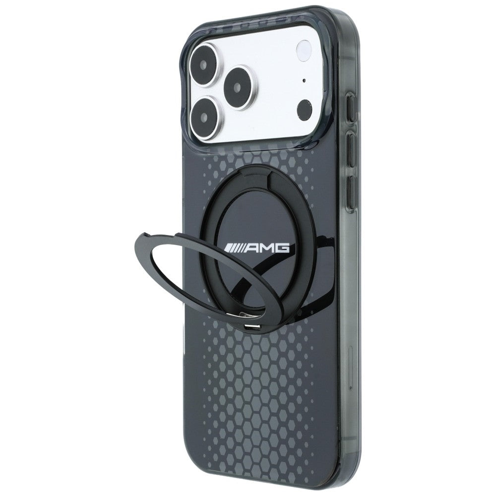 Mercedes AMG IML Double Layer Urban Line with Ring Stand MagSafe Case for iPhone 18 Pro Max / 17 Pro Max - Black_1