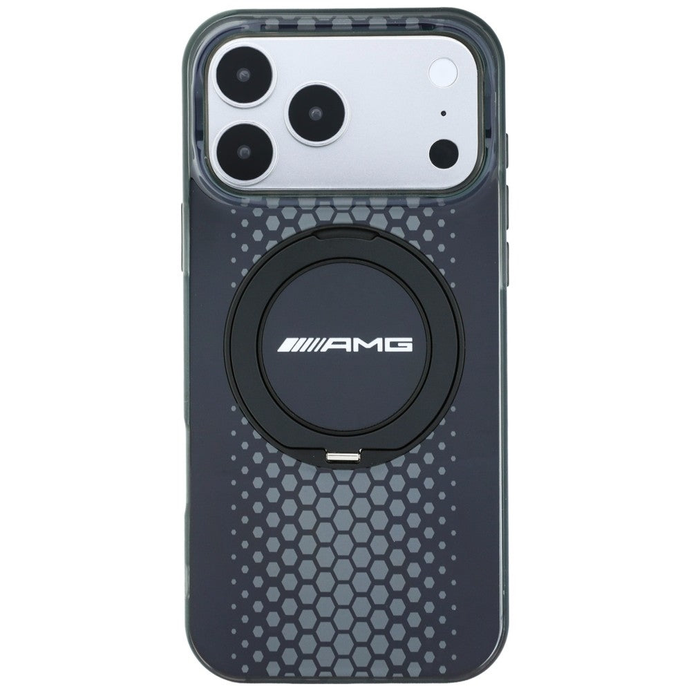 Mercedes AMG IML Double Layer Urban Line with Ring Stand MagSafe Case for iPhone 18 Pro Max / 17 Pro Max - Black_2