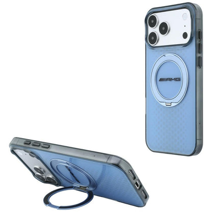 Mercedes AMG IML Double Layer Urban Line with Ring Stand MagSafe case for iPhone 18 Pro Max / 17 Pro Max - blue_0