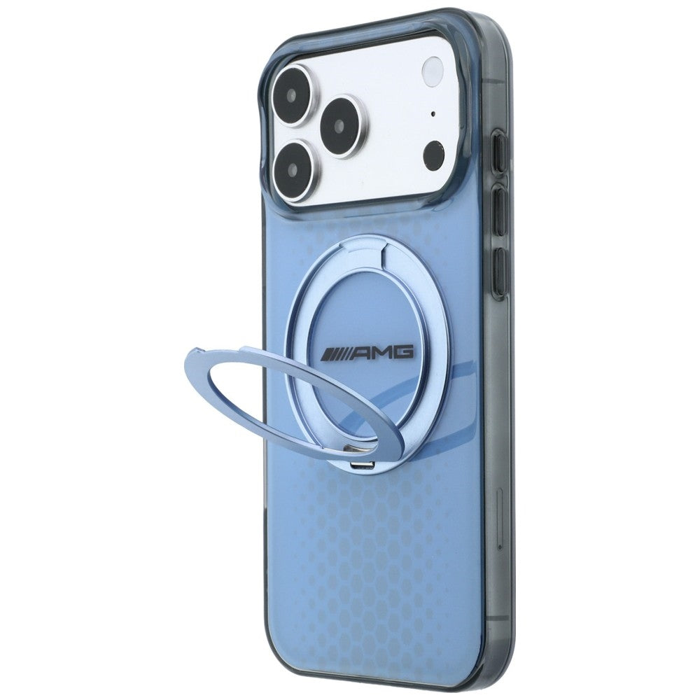 Mercedes AMG IML Double Layer Urban Line with Ring Stand MagSafe case for iPhone 18 Pro Max / 17 Pro Max - blue_1