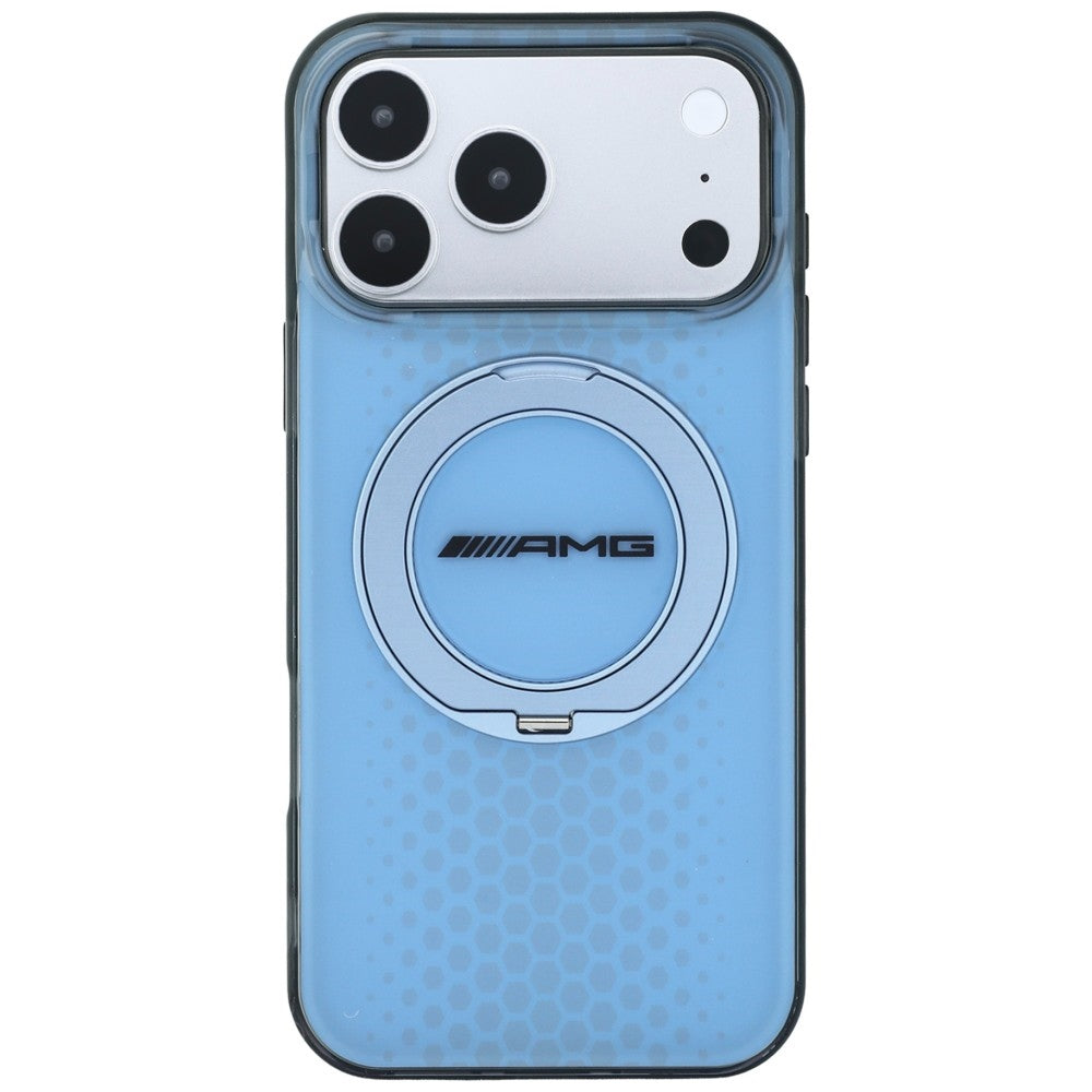 Mercedes AMG IML Double Layer Urban Line with Ring Stand MagSafe case for iPhone 18 Pro Max / 17 Pro Max - blue_2