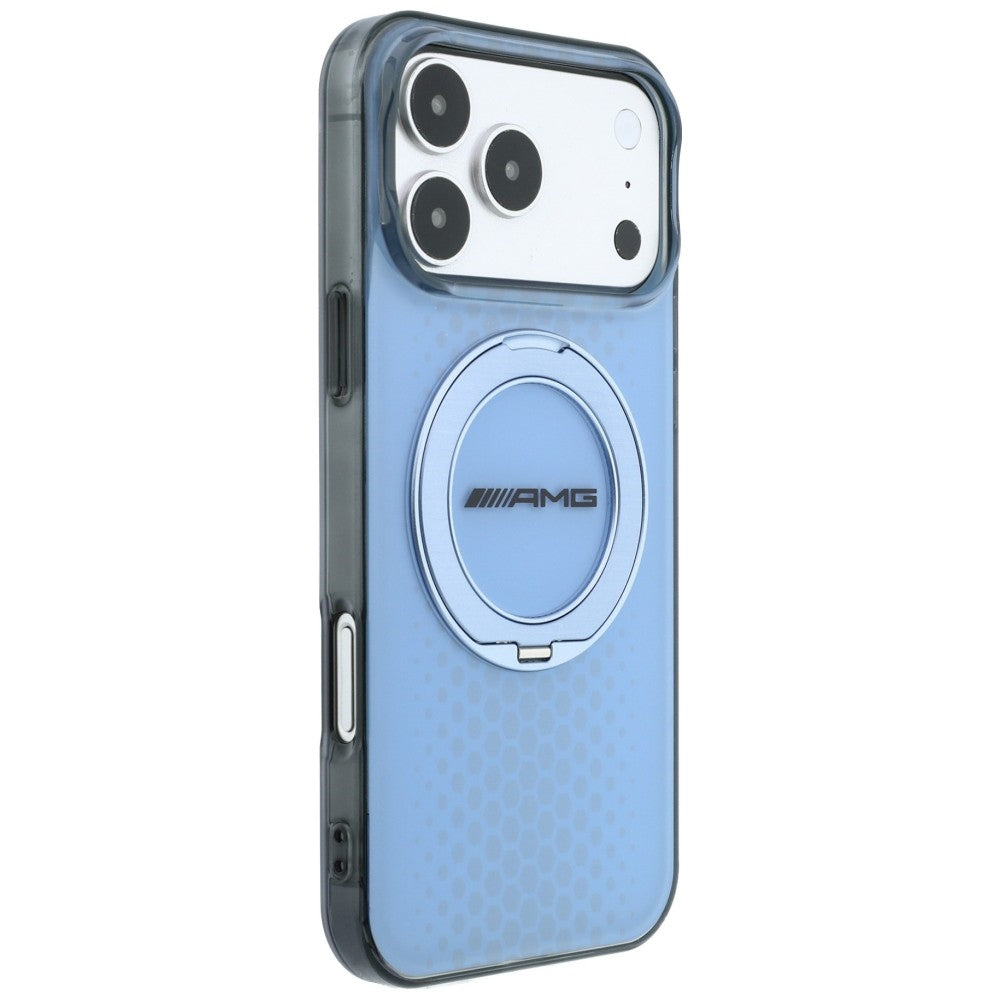 Mercedes AMG IML Double Layer Urban Line with Ring Stand MagSafe case for iPhone 18 Pro Max / 17 Pro Max - blue_3