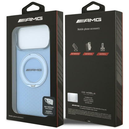 Mercedes AMG IML Double Layer Urban Line with Ring Stand MagSafe case for iPhone 18 Pro Max / 17 Pro Max - blue_7