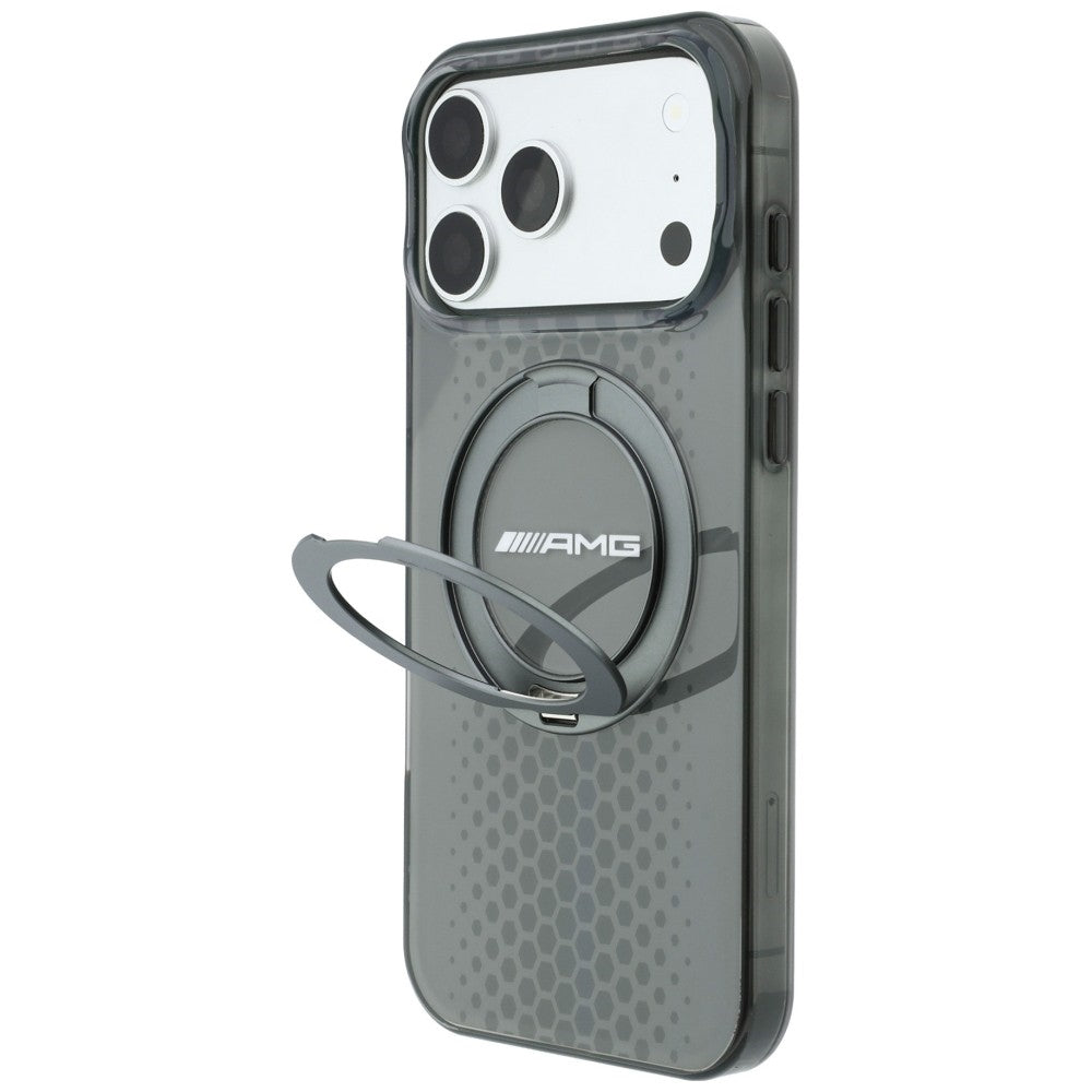 Mercedes AMG IML Double Layer Urban Line Case with Ring Stand MagSafe for iPhone 18 Pro Max / 17 Pro Max - Gray_1