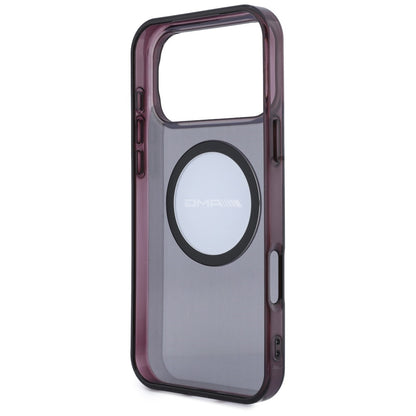 Mercedes AMG IML Transparent Bicolor Block MagSafe Case for iPhone 18 Pro Max / 17 Pro Max - Black and Burgundy_6