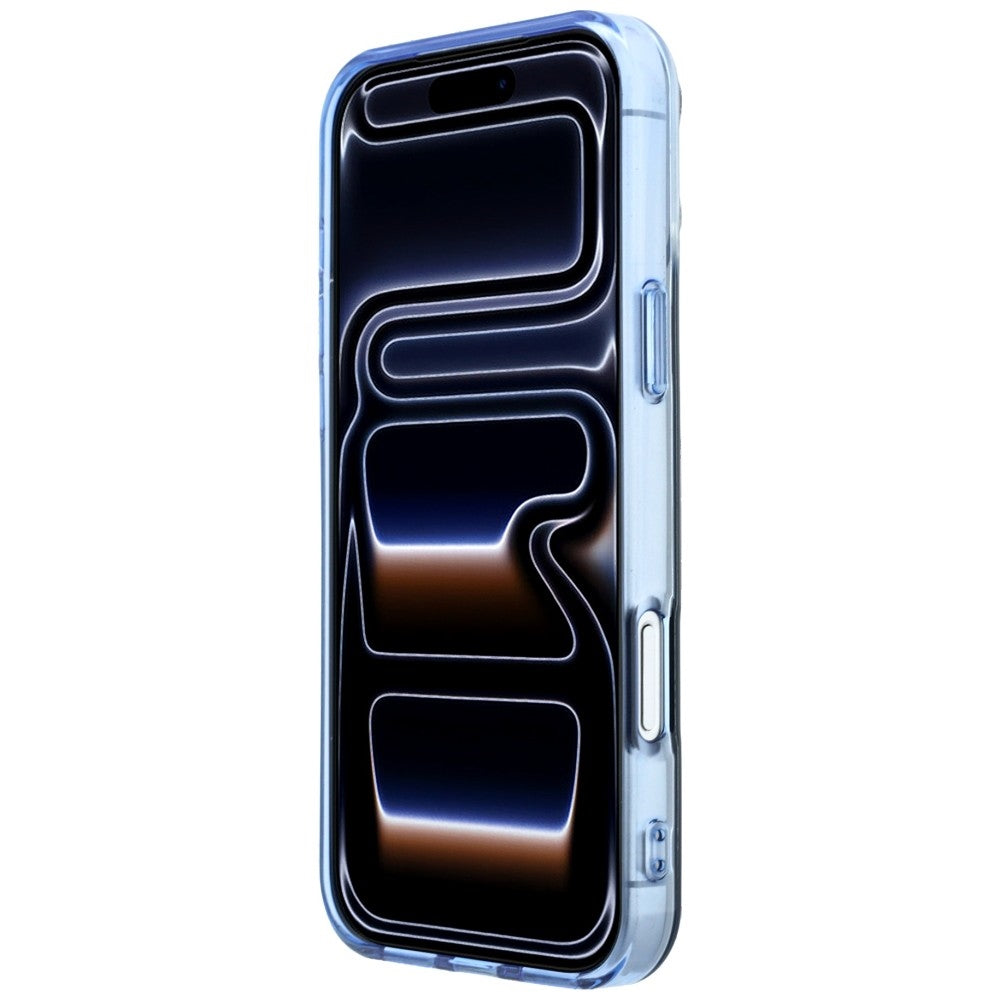 Mercedes AMG IML Transparent Bicolor Block MagSafe Case for iPhone 18 Pro Max / 17 Pro Max - Black and Blue_4