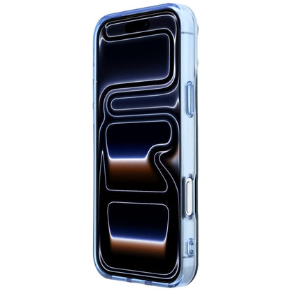 Mercedes AMG IML Transparent Bicolor Block MagSafe Case for iPhone 18 Pro Max / 17 Pro Max - Black and Blue_4