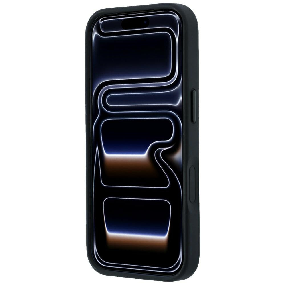 BMW M Kevlar Blue Print Ring Metal Logo MagSafe Case for iPhone 18 Pro / 17 Pro - Black_4