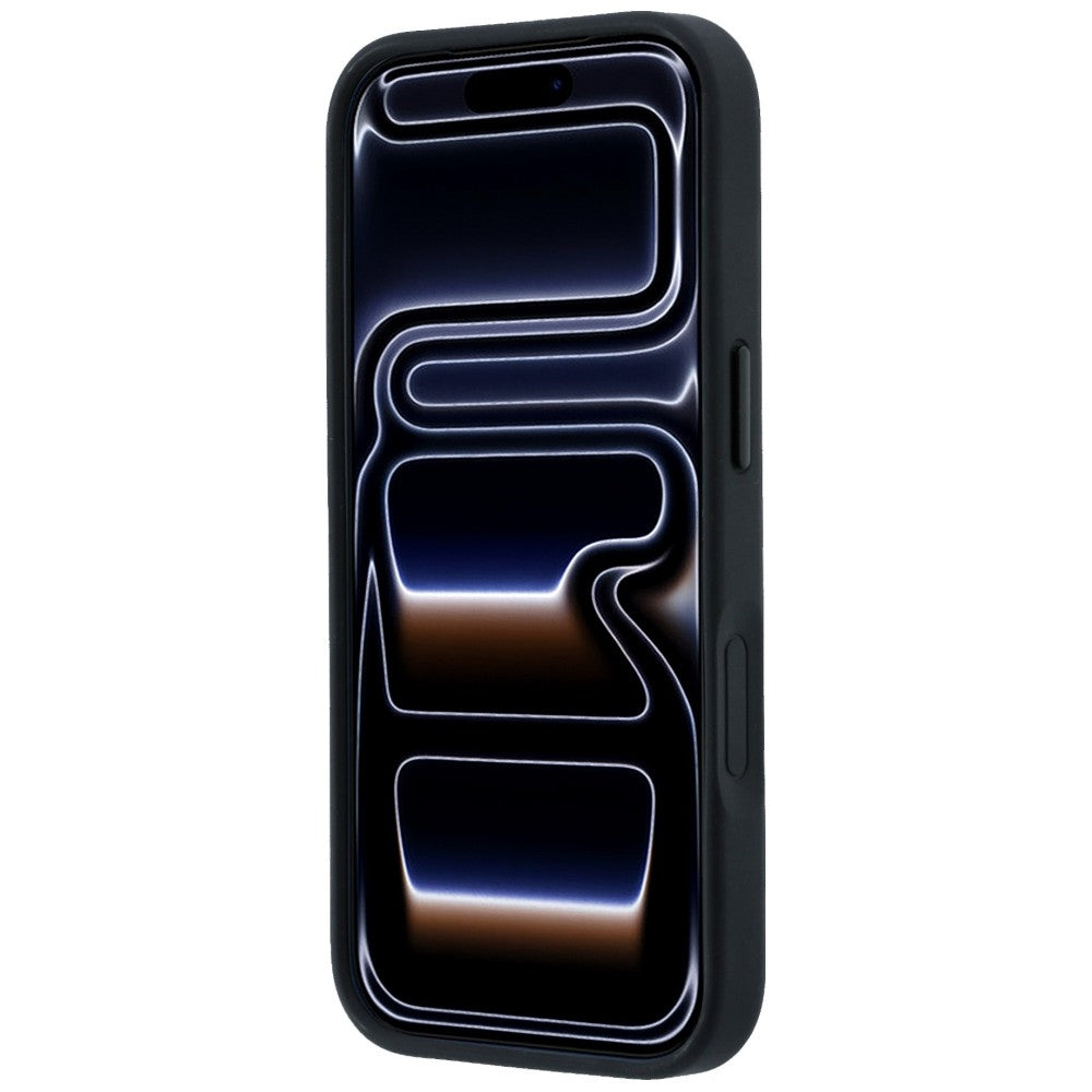 BMW M Kevlar Red Print Ring Metal Logo MagSafe Case for iPhone 18 Pro Max / 17 Pro Max - Black_4