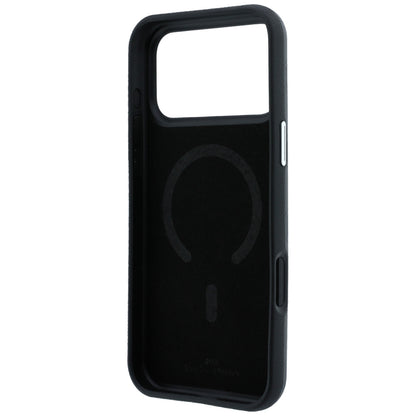 BMW Sign Deboss Quilted Metal Logo MagSafe Case for iPhone 18 Pro / 17 Pro - Dark Gray_6