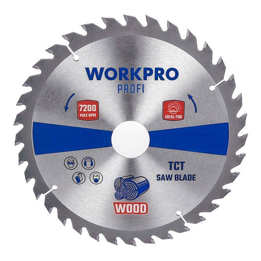 LÃ¢mina de serra circular tct para madeira, profissional, Ã¸150 x 22,2 mm x 48 dentes_0