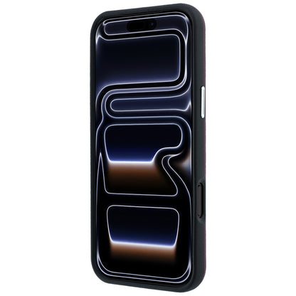 BMW Sign Deboss Quilted Metal Logo MagSafe Case for iPhone 18 Pro / 17 Pro - Burgundy_4